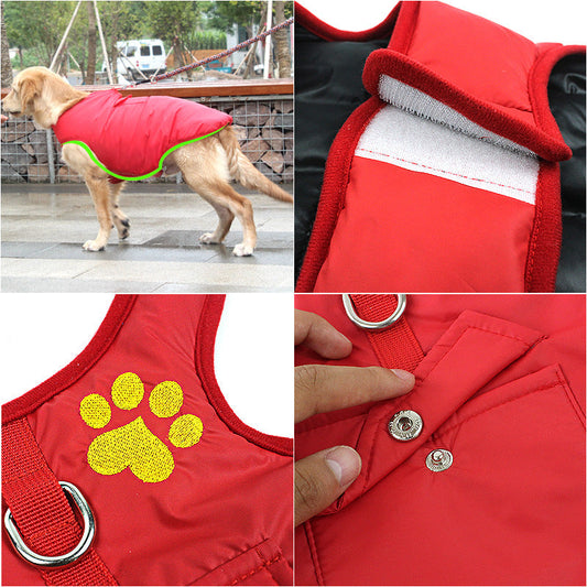 KFX-8289981 Reversible Casual Dog Clothes in Polyester - Comfortable Pet Apparel