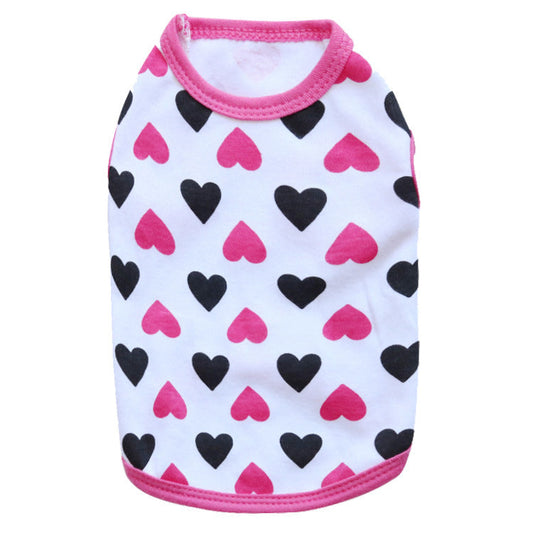 KFX-8291133 Cotton Jersey Pet Vest for Dogs - Comfortable and Stylish Pet Clothing