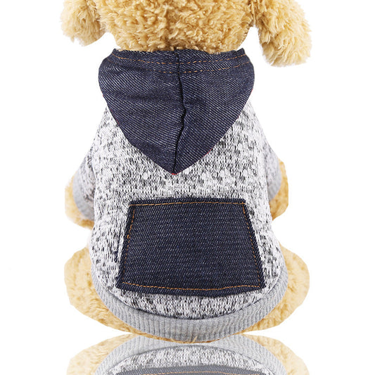 KFX-8295485 Cozy Japanese Pocket Sweaters for Pets in Various Colors and Sizes