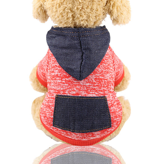 KFX-8295485 Cozy Japanese Pocket Sweaters for Pets in Various Colors and Sizes