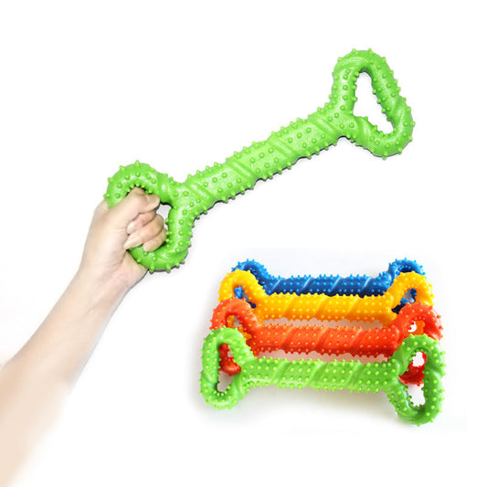 KFX-8318013 Durable TPR Dog Trainer Chew Toy - Molar Bite Resistant Stick in Various Colors