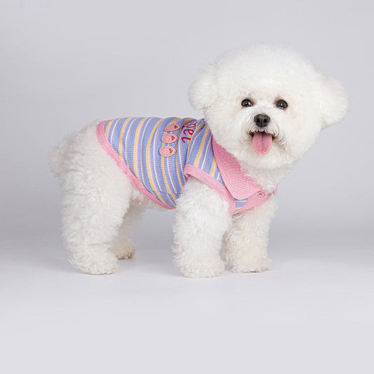 KFX-8356669 Autumn Pink Purple Vest for Small Dogs and Cats, Available in Multiple Sizes