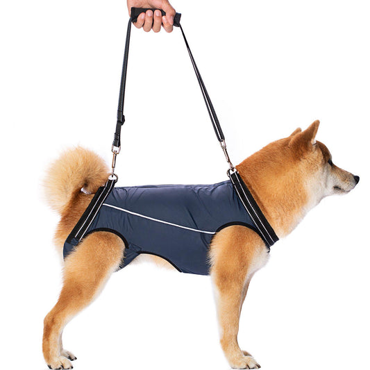 KFX-8377405 Elderly and Disabled Dog Support Vest - Adjustable Auxiliary Belt for Cats - Available in Multiple Sizes and Colors