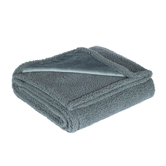 KFX-8390461 Waterproof Flannel Blanket in Multiple Sizes and Colors - Soft Cotton Velvet for Comfort