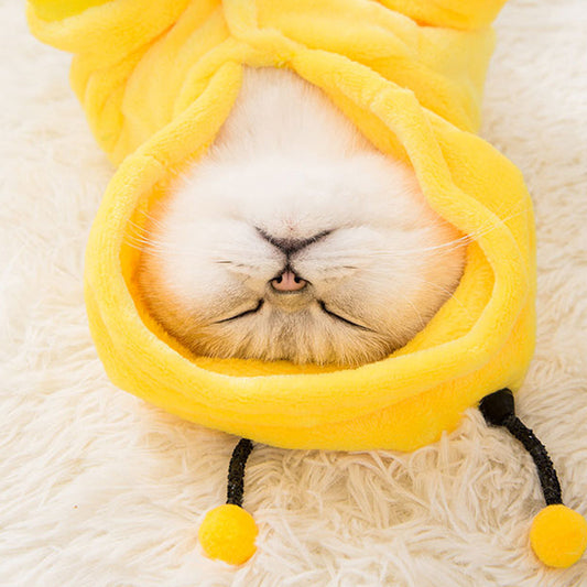 KFX-8419005 Cute Cat Disguise Clothes for Small Cats - Four-Legged Seasonal Apparel in Various Designs