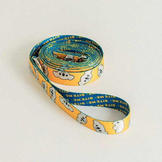 KFX-8426173 Cartoon Pattern Dog Leash in Teddy, Fox, and Koala Designs - 2m Polyester Traction Belt