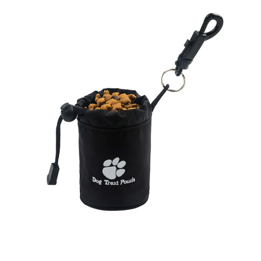 KFX-8449085 Mini Pet Snack Training Bag - Durable Nylon, Medium Soft, Available in Red, Green, Black, Blue