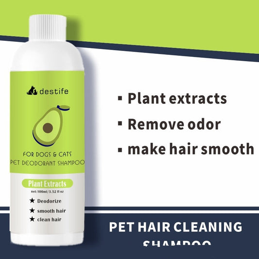 KFX-8462781 Pet Shampoo and Conditioner for Freshness and Deodorization - 100ML