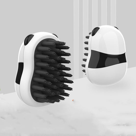 KFX-8466493 Panda Wet and Dry Bath Massage Brush for Relaxation and Skin Care