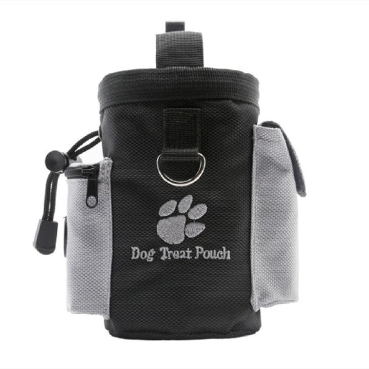 KFX-8571197 Pet Training Snack Bag with Adjustable Waist Strap and Multiple Pockets