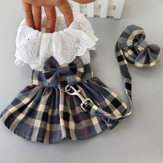 KFX-8586813 Kids' Chest Strap Drawstring Princess Dress - Lightweight and Comfortable Skirt for General Use