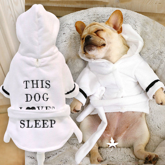 KFX-8650173 Casual Cotton Puppy Milk Dog Pet Clothes in Various Sizes