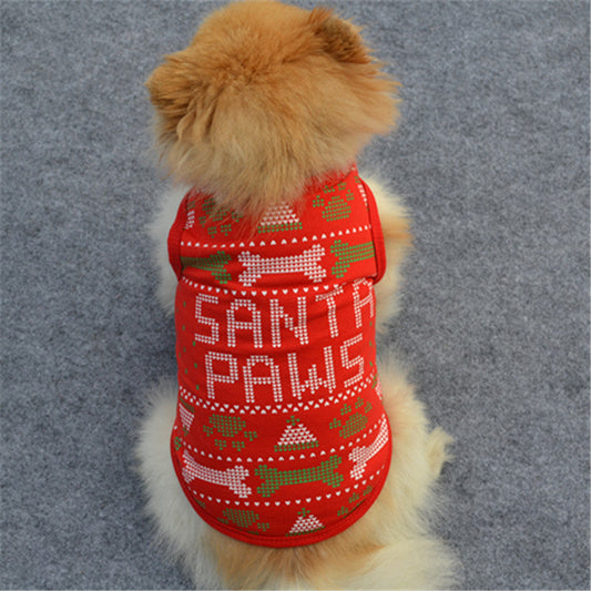 KFX-8665661 Cotton Pet Vest for Dogs – Comfortable and Stylish Clothing with Size Options