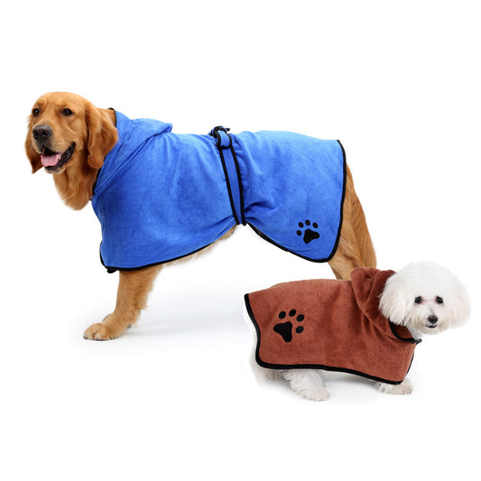 KFX-8688701 Super Absorbent Microfiber Bath Towel for Cats and Dogs – Quick Drying, Multiple Sizes Available