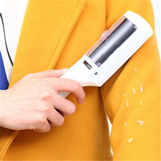 KFX-8695869 Electrostatic Brush for Wool and Cashmere Fabrics, Plastic, White, 24.5 x 6 x 5.1 cm