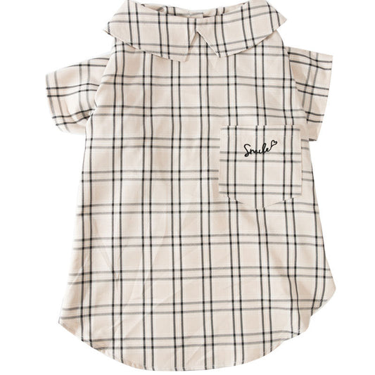 KFX-8725437 Golden Wool Labrador Chai Dog Shirt for Medium to Large Dogs, Available in Brown and Yellow