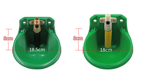 KFX-8782909 Durable Automatic Drinking Fountain for Sheep with Plastic or Copper Valve, 18.5cm x 8cm