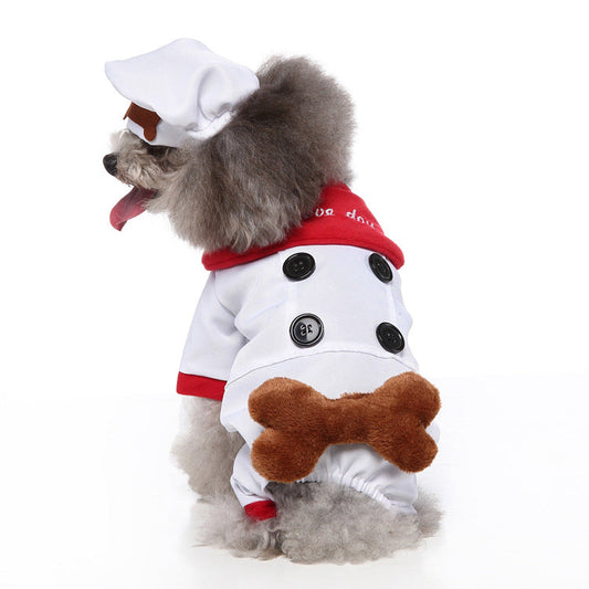 KFX-8787005 Festival Dog Costume for Halloween and Christmas - Sizes S, M, L, XL, Polyester Material
