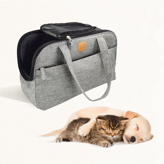 KFX-8806333 30L Lightweight Polyester Pet Carrier Bag - Soft and Convenient Design