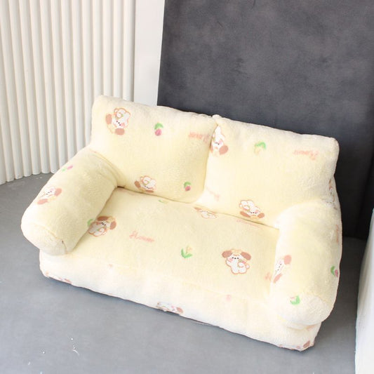 KFX-8808125 Removable and Washable Bite-Resistant Dog Bed Sofa in Multiple Colors and Sizes