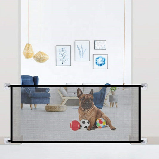 KFX-8811453 Portable Folding Pet Isolation Net - Nylon Material, 1.1m & 1.8m Options, Compact Design