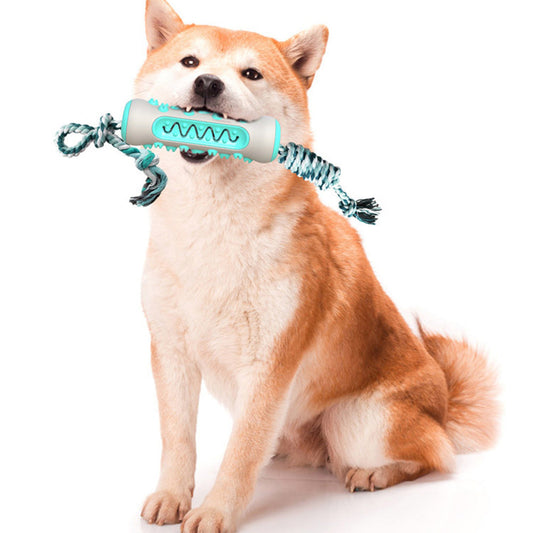 KFX-8831933 Durable TPR Rubber Molar Stick for Dogs - Chew Toy and Teeth Cleaning Tool