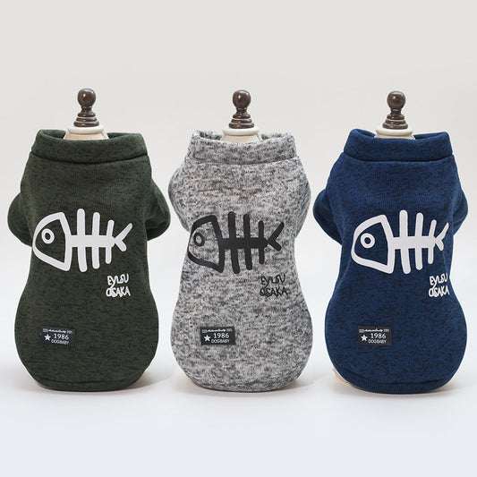 KFX-8877757 Cotton Fish Bone Pattern Cozy Sweater for Stylish Comfort
