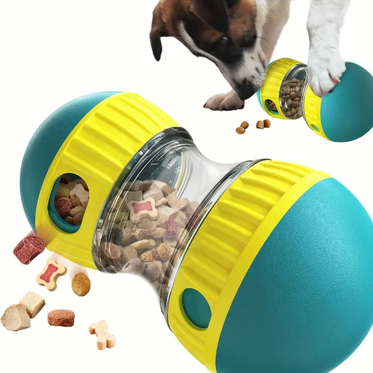 KFX-8882621 Adjustable Interactive Treat Dispenser for Dogs - Slow Feeder and Puzzle Toy for Mental Stimulation and Exercise