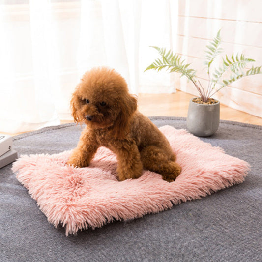 KFX-8906429 Soft Plush Pet Nest Bed – Anti-Slip, Waterproof, Multiple Sizes Available