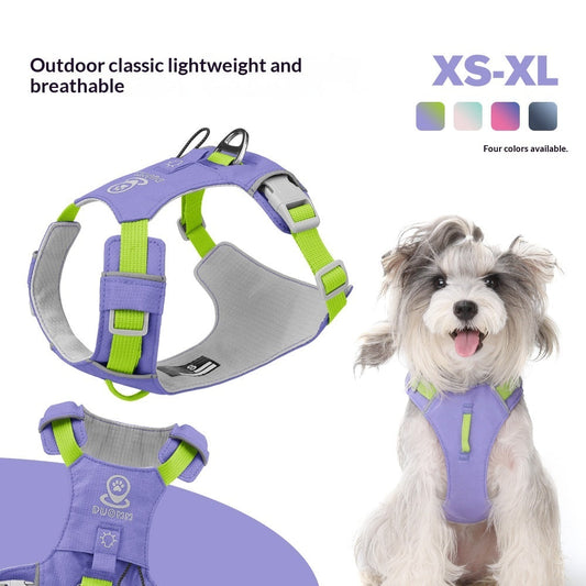 KFX-8955709 Multi-functional Waterproof Quick-Drying Dog Harness in Vibrant Colors