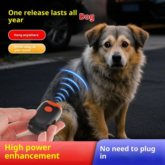 KFX-9013821 Ultrasonic Dog and Cat Training Device – Compact Bark Control for Outdoor Use