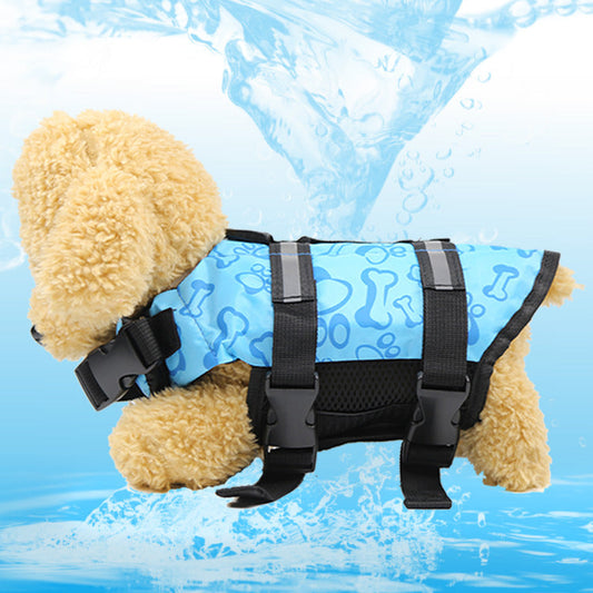 KFX-9031869 Dog Life Jacket for Safe Swimming - Available in Various Colors and Sizes