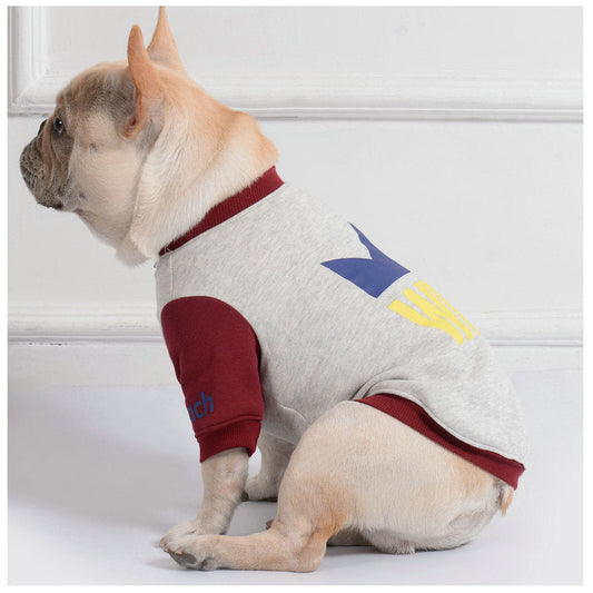 KFX-9077053 Cozy Casual Teddy Dog Sweatshirt for Comfortable Wear