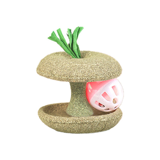KFX-9080381 Catnip Toys for Cats with Bell - Safe and Healthy Edible Catnip for Chasing and Dental Care