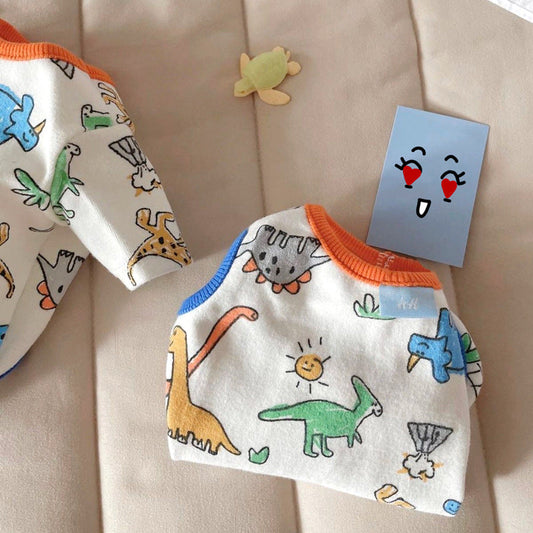 KFX-9088061 Breathable Casual Dog T-Shirt with Fun Print for Stylish Pets