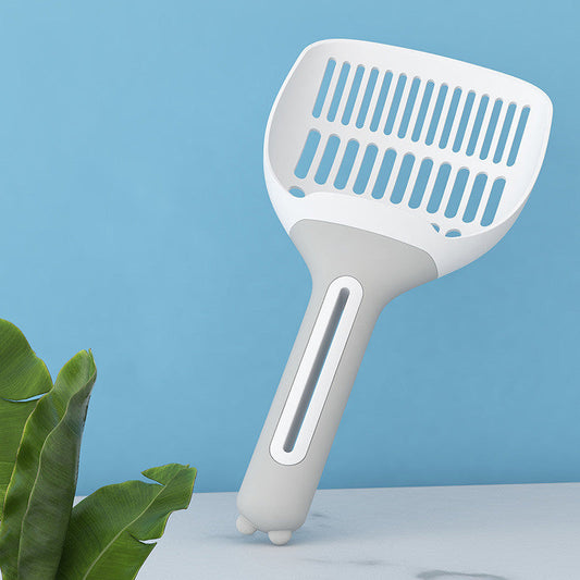 KFX-9110717 Large Cat Litter Scoop with Long Handle and Pores in Various Colors