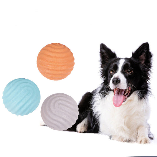 KFX-9118909 Durable Elastic Rubber Training Ball for Large Dogs - Molar TPR Toy for Chewing and Fetching