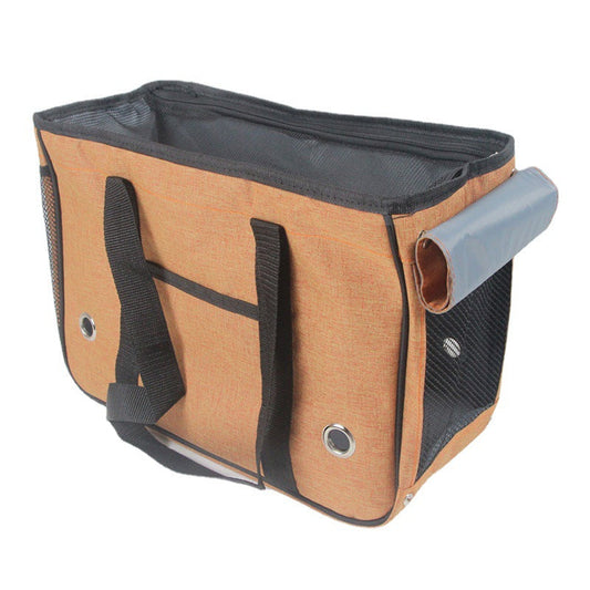 KFX-9122493 Portable Dog Pet Carrier Bag - Solid Color Options, Medium and Large Sizes Available