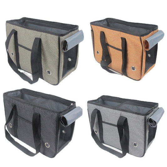 KFX-9122493 Portable Dog Pet Carrier Bag - Solid Color Options, Medium and Large Sizes Available
