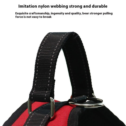 KFX-9167165 Medium to Large Dog Pet Saddle Chest Strap - Explosion-Proof, Available in Various Colors