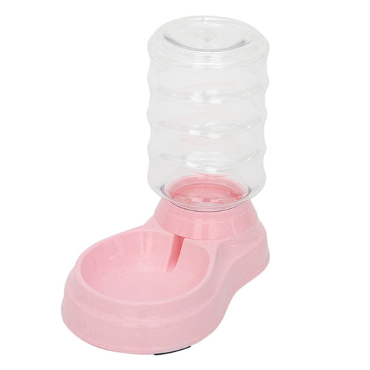 KFX-9174077 Large Capacity 3.8L Pet Water Dispenser with Food Bowl for Cats and Dogs