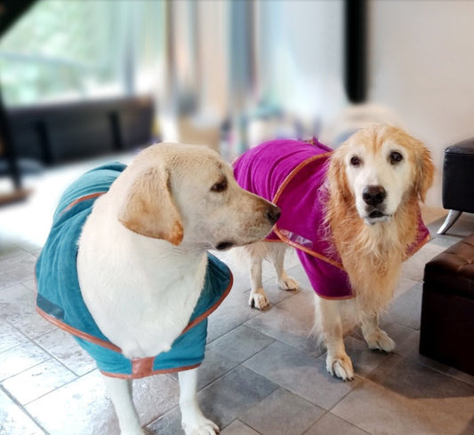 KFX-9174461 Quick-Drying Absorbent Bath Towel for Pets