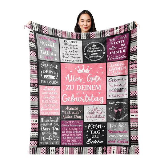 KFX-9176893 Cozy Cartoon Anime Flannel Blanket for Bedroom Decoration - Multiple Sizes Available