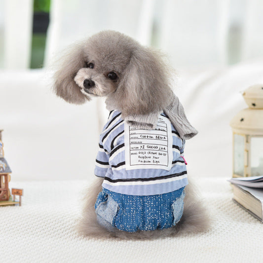 KFX-9180221 Four-Legged Cloth Outfit for Small to Extra Large Pets