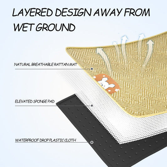 KFX-9210301 Cool Cushion Pet Mat for All Seasons - Ideal for Small & Large Dogs and Cats, Available in Multiple Sizes