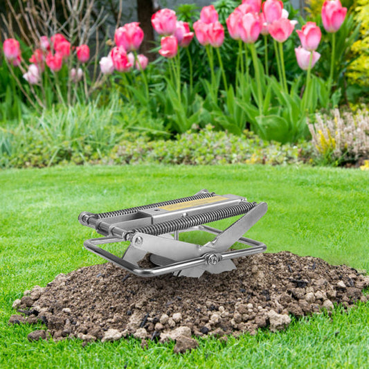 KFX-9247037 Effective 2-Pack Metal Mole Traps with Sensitive Trigger for Safe Garden Protection
