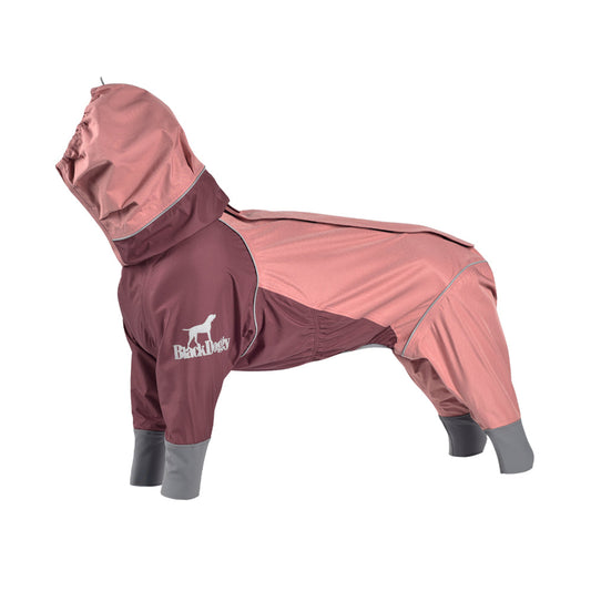 KFX-9317437 Waterproof Pet Dog Raincoat Jacket with Reflective Features - Available in Multiple Sizes