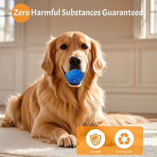 KFX-9342525 Interactive Nibbling Toy with Automatic Bounce and Rotation Functions for Pets