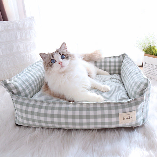 KFX-9343549 Korean Removable and Washable Cat Nest for All Seasons – Available in Three Sizes