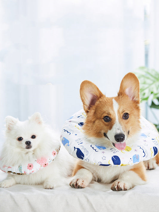 KFX-9374653 Soft Loop Anti-Biting Neck Set for Dogs and Cats - Sterilization Collar with Shame Ring
